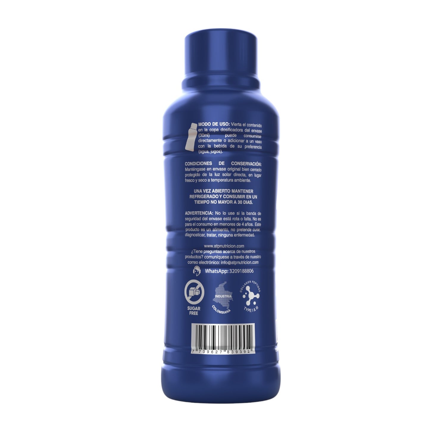 Cabello & uñas-BLUCARE AZUL 480 ml